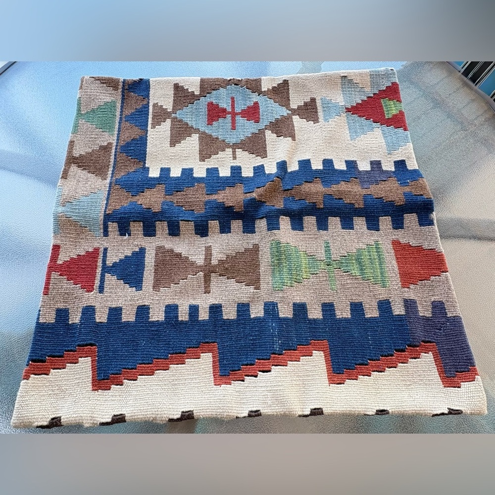 Wool handcrafted pillowcase. NWOT